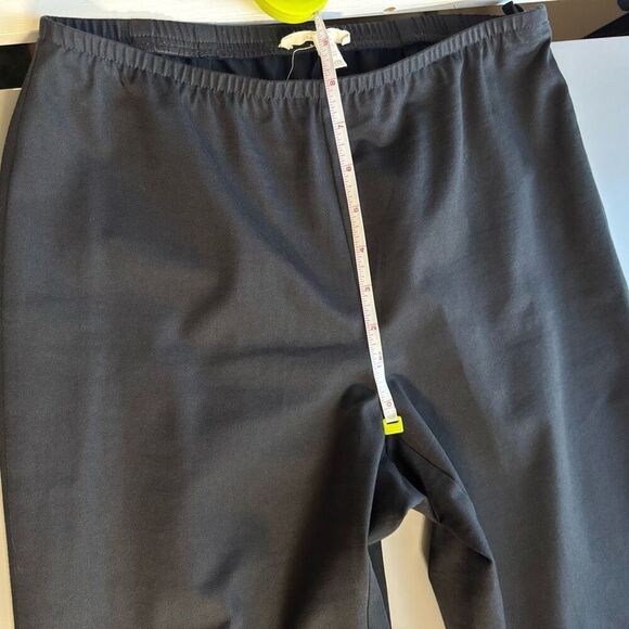 Eileen Fisher Black Stretch Organic Cotton Pants XS - Picture 7 of 11